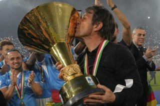 Antonio Conte va rester à Naples KEYSTONE/AP/Gregorio Borgia